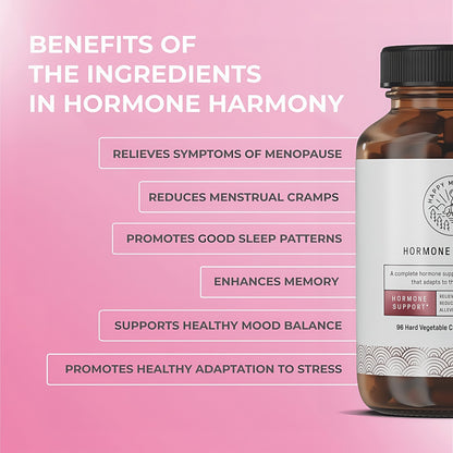 Happy Mammoth Meno Daily Menopause Vitamins for Women 72 Caps